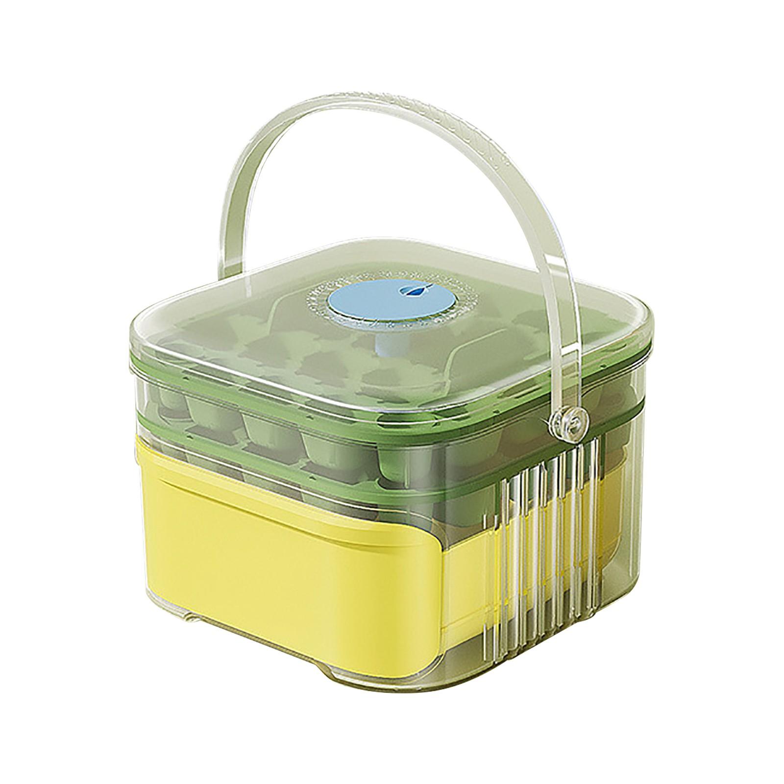 

Простая льдогенератор, форма для льда, лоток для льда для заморозки ступенек | Портативный с ручкой, не требует морозильника для блоков, подходит для коктейлей, виски One Size