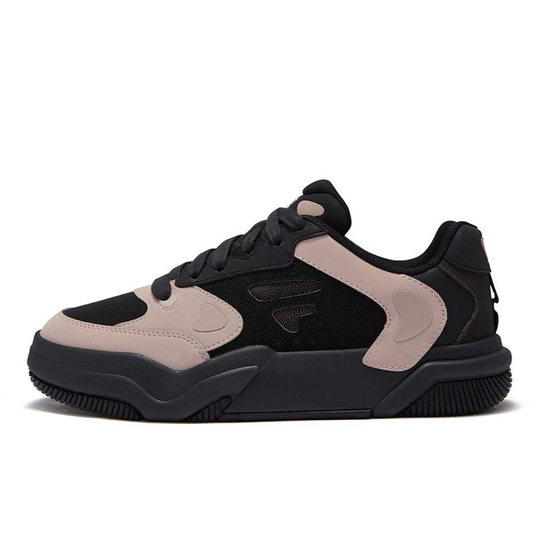 FILA Fusion Grind Fashion Versatile Low-Top Skate Shoes Women sneaker Black Gray Purple T12W442309FTC
