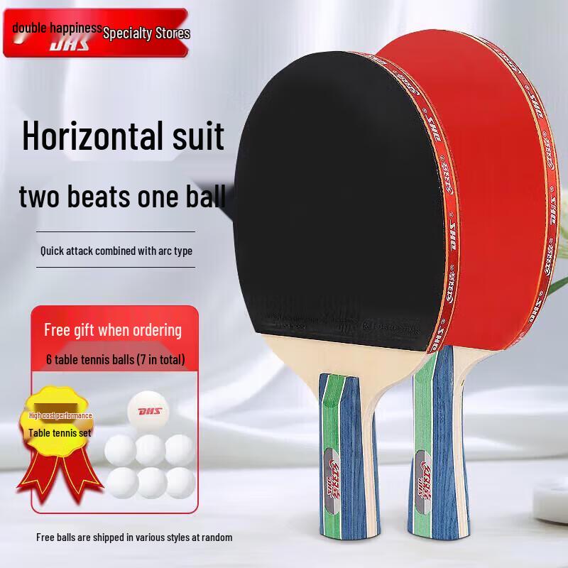 

DHS Beginner Table Tennis Racket Set (Horizontal & Vertical)