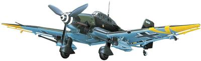 Hasegawa German Air Force Junkers Stuka Tank Buster Plastic Model JT54 1/48 Ju87G-2