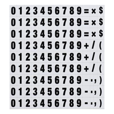 120 Pieces Magnetic Numbers Mathematical Operation Magnets Calendar Dates Indicators for Whiteboard