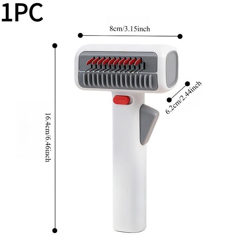 1PC new attractive force 2-in-1 knot hair removal comb Pet dog dog cat hair removal comb Pet with comb hair removal needle comb