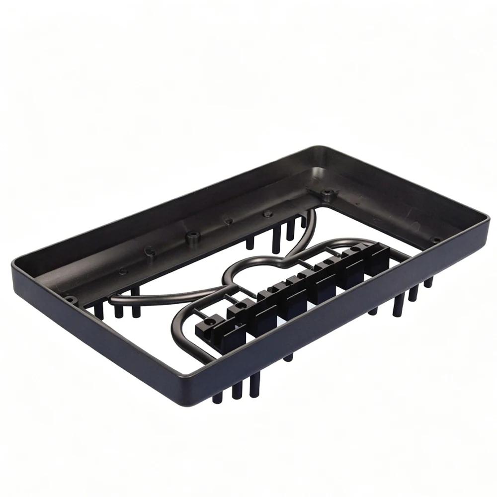 Universal Double Din Dashboard Mounting Frame Trim Kit 7 To 9 Inch Auto Stereo Headunit Car Radio Fascia Face Plate