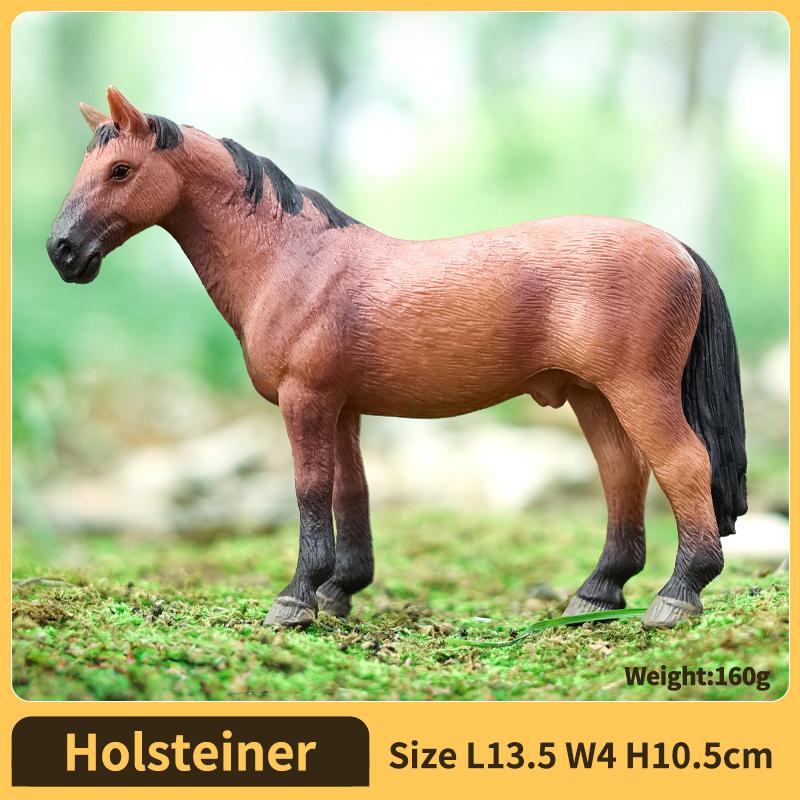 Realistic Wild Horse Action Figure Plaything - Collector-Worthy Animales Miniature Children-Friendly Perfect Present for Animal Lovers