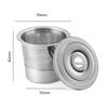 Reusable Cup Refillable Coffee Pods Capsuled Stainless Steel Coffee Capsuled Cup Coffee Filter Accessories Easy To Use