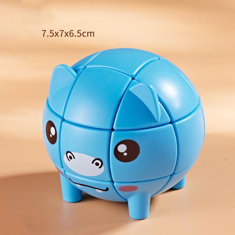 

Детский обучающий магический куб с изображением животных из мультфильма «Третий порядок», конкурсный магический куб, творческие игрушки для раннего обучения, детские подарки