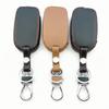 Leather Car Remote Key Case Cover Shell Fob For Fiat Tipo Toro Freedom 500X Doblo Argo Nuovo Grazie Remote Shell Accessories