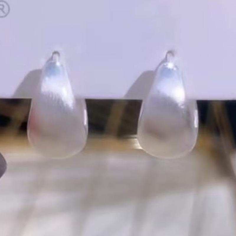 Modisches Temperament, High-End-Gefühl, gebürstete Ohrschnalle, einfache und vielseitige, mattierte und vielseitige, personalisierte Ohrringe