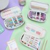 Oxford Fabric Pencil Cases Zip Closure Stationery Bag New Pencil Pouch  For Students
