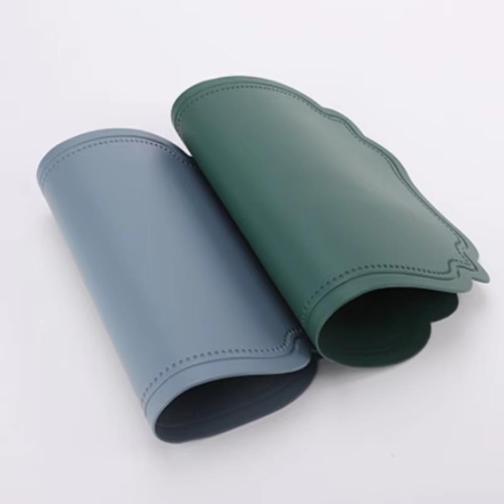 Jednobarevná čtvercová podložka pod talíř Tepelně odolná podložka Nové kuchyňské doplňky Venkovní vnitřní