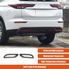 ABS Kohlefaser Heck Untere Nebelscheinwerfer Zierabdeckung Für Mitsubishi Outlander +