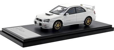 Hi Story Scale Subaru IMPREZA WRX STi Pure White Finished Product 1/43 (2002)