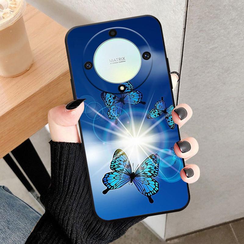 For Honor Magic 6 Lite 5G Case Soft Silicone Cool Wolf Shockproof Cover For Huawei Honor Magic6 Lite 5G TPU Coque Lion Fundas