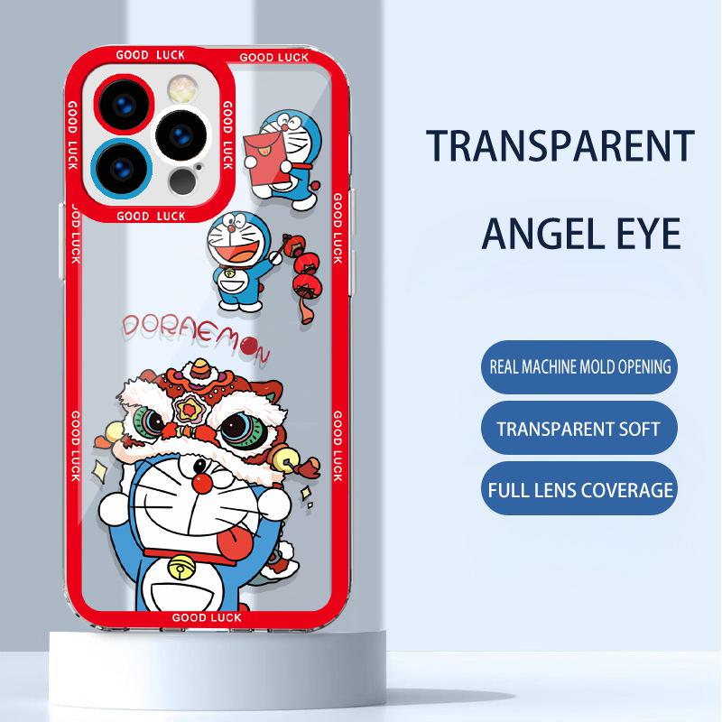 

Прозрачный чехол Doraemon Apple 15PLUS Lens Red Lion Dance для iPhone 8/7. XR