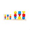 Shape Sorting and Stacking Toy ChildCentered Geometric Peg Board Early Learning