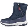 Botas de nieve cálidas de moda para hombre, botas con cremallera para hombre, zapatos para exteriores para hombre, botas altas unisex impermeables de algodón, zapatos de piel gruesa