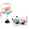 Panda Pig Car Ornaments Cute Cartoon Decorative Accessories Car Interior Ornaments  Car Decoration