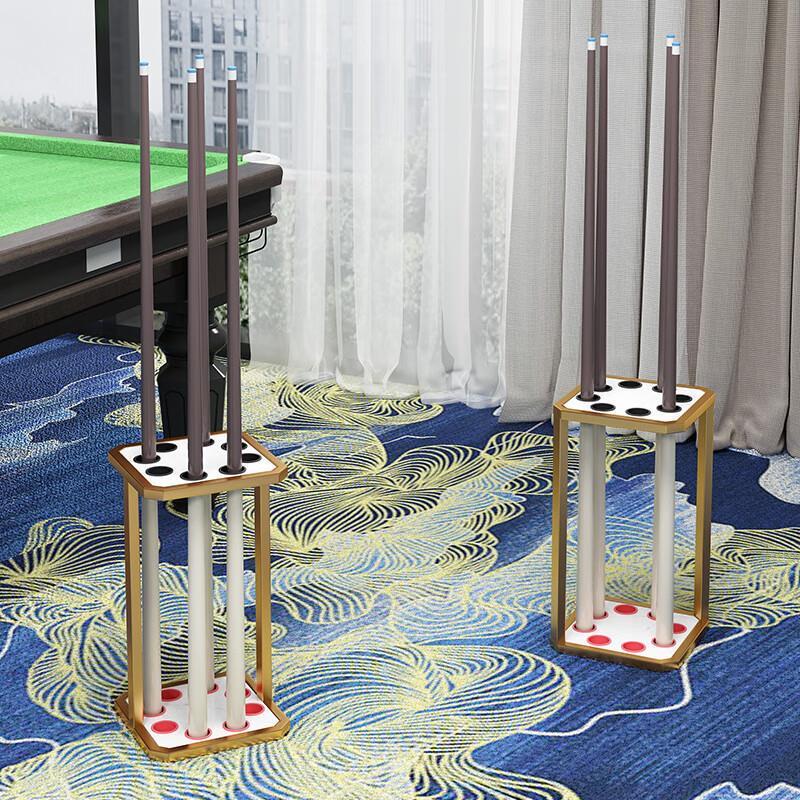 Jundingying 18-Slot Floor Billiard Cue Rack