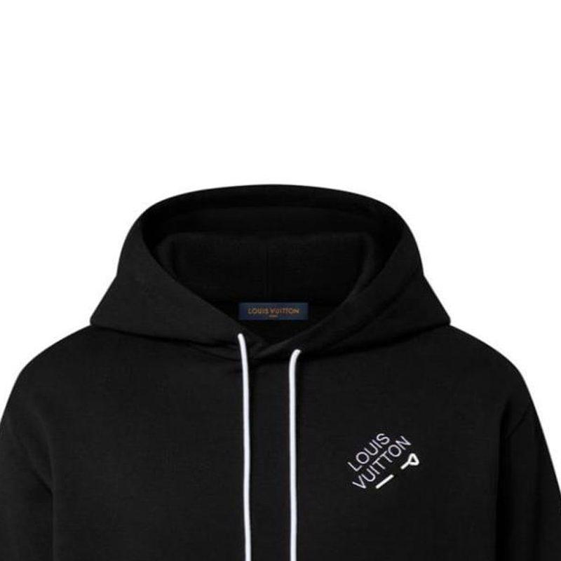 Louis Vuitton Signature Hoodie With Embroidery 1AATQV
