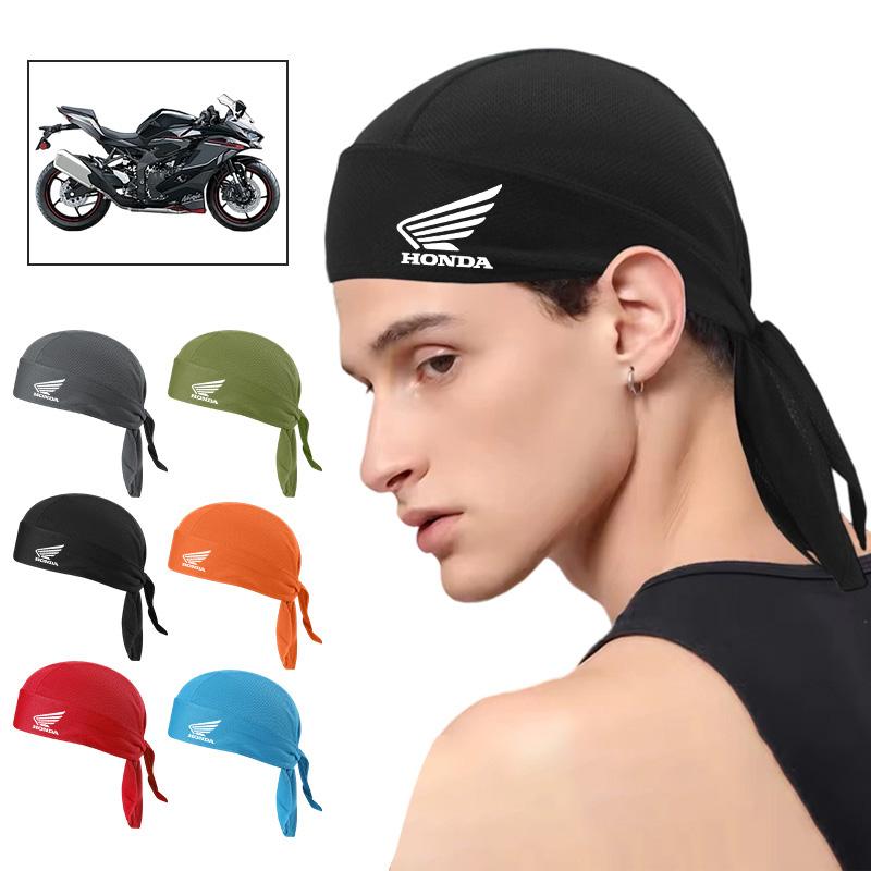 Summer Cycling Cap Quick Dry Breathable Headscarf Pirate Hat For Honda Civic FIT Accord Prelude CRV 5th City CRZ CRX Jazz HRV