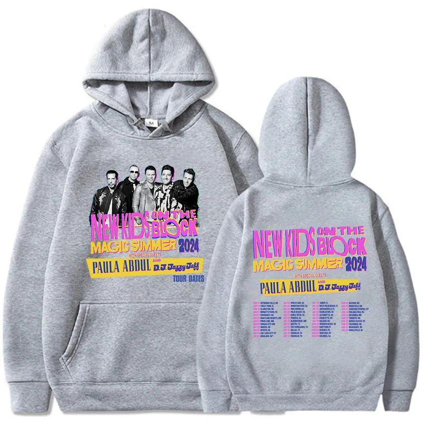 NKOTB-B The Magic Summer Tour Hoodie Sudaderas Para Mujer Women Clothing Moletom Long SleeveStreetwear Top