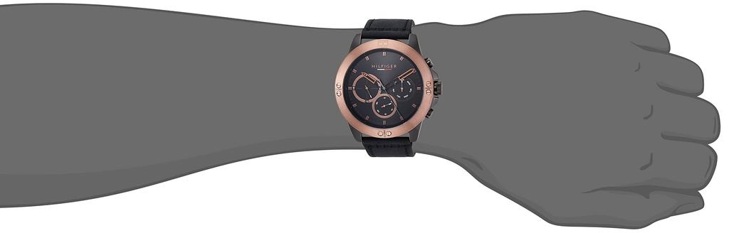 Tommy Hilfiger HARLEY Wristwatch 1791893 Black Men's [Used]