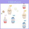 Plush Animal Keychain Hang Decoration Cute Bear Design Soft And Cuddly For Gifts