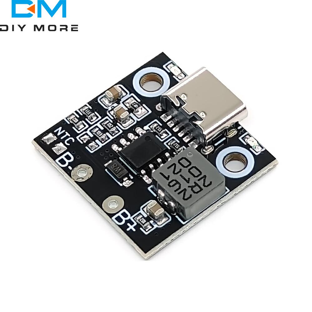 5V 1S 2.8A 3.6A USB TYPE-C/micro USB Boost Step Up Power Module Lithium LiPo Battery Charger Protection Board Power Supply