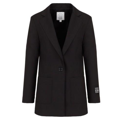 Armani Exchange Womens/Ladies Plain Blazer