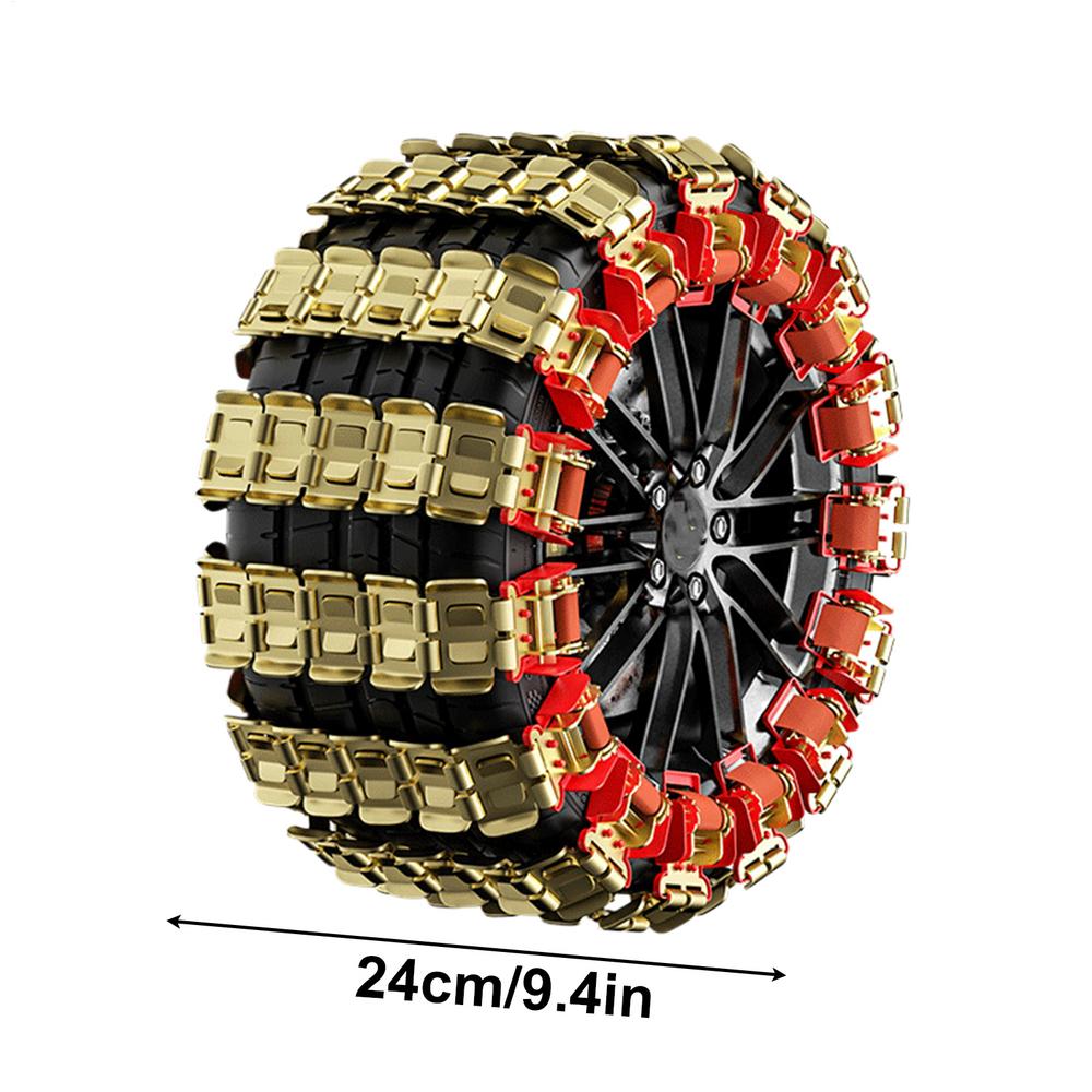 

Ланцюги проти ковзання Автомобільні колеса Ланцюг для аварійних шин Тип кігтя дракона Металева газонокосарка Ланцюги для шин Зимовий автомобільний аварійний інструмент