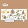 Capybara Desk Pad Cartoon Desk Protector New Computer Desk Protector