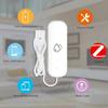 Tuya ZigBee Smart Water Leak Sensor with Alarm Overflow Detector via APP Control for Home Security Kitchen Bathroom Basement Flood Monitor
