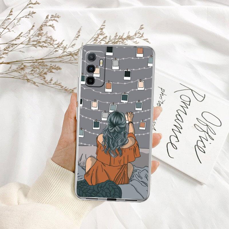 IK36 Girl Coffee Book Ästhetische Hülle für Motorola E13 E15 E20 E22 E22I E22S E30 E32 E40 E7 E7I G Plus Power Play Stylus G22 G14