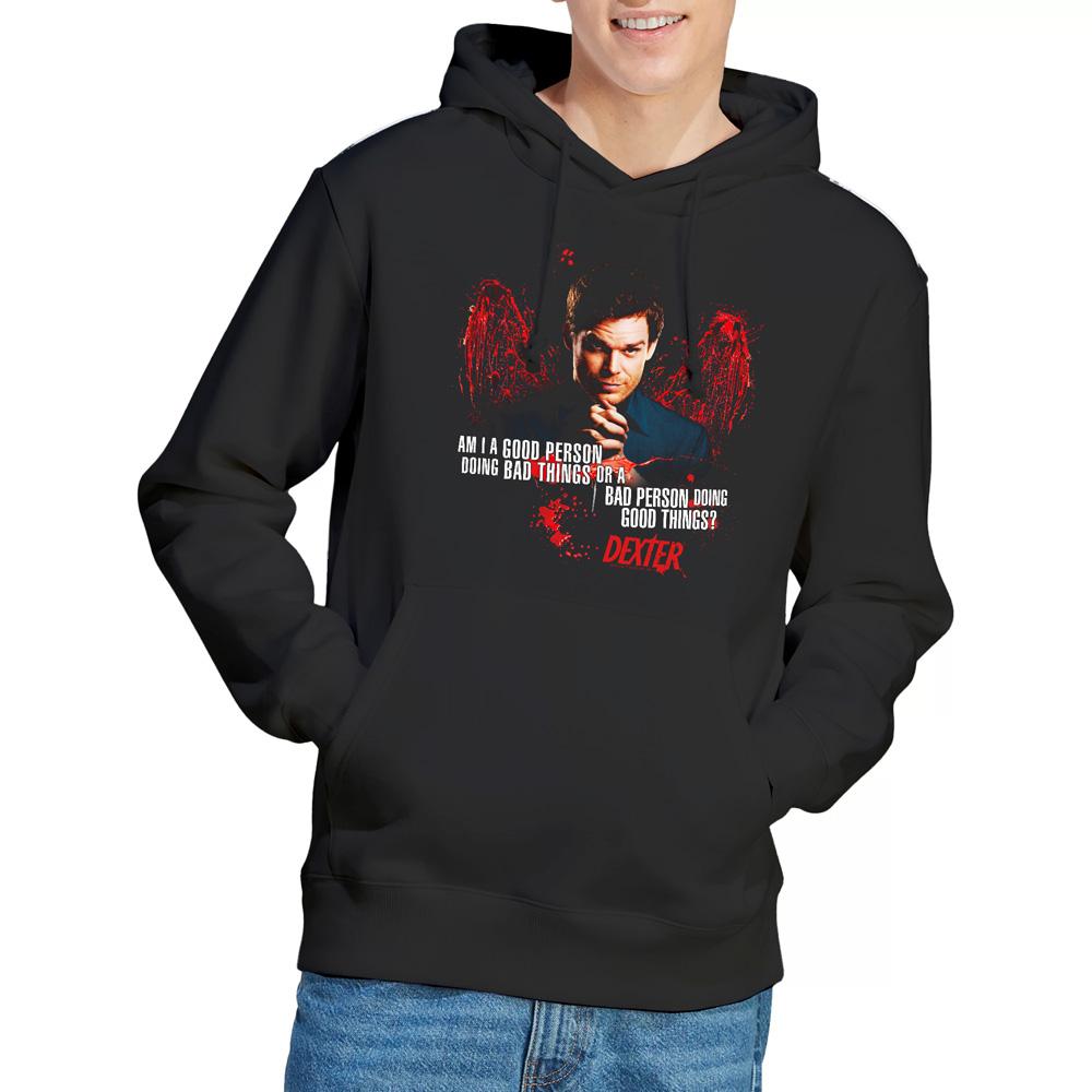 Dexter Mens Good Bad Hoodie
