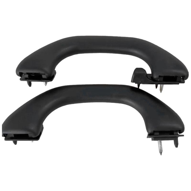 Manija de Agarre Versátil 2X para Techo para VW Golf 4 GTI R32 Polo 9N Jetta MK4 Bora A4 6N0857607AA 6N0857607 Trasera:6N0857607L