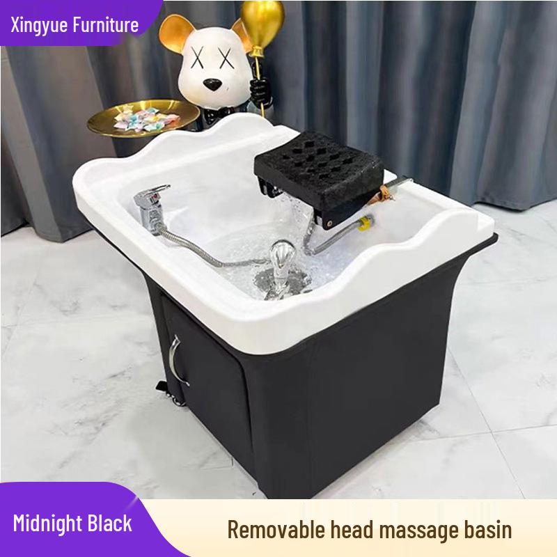 Shampoo Basin Head Therapy Device for Hair Care and Salon Massage