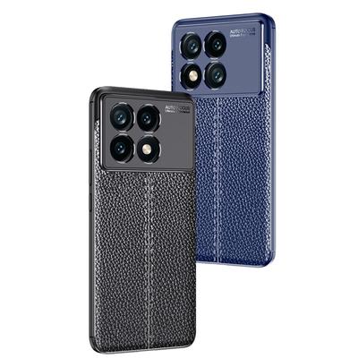 For Xiaomi Poco X6 Pro Case Xiaomi Poco X6 X6 Pro 5G Cover Cases Shockproof Luxury Soft TPU Silicone Business Style Phone Cover