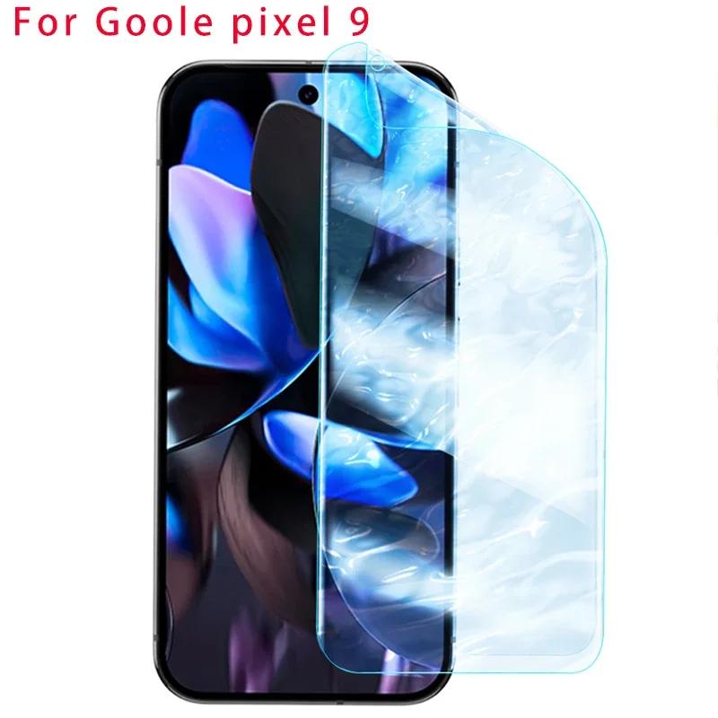 1-4PCS Full Cover Screen Protector Hydrogel Film For Google Pixel 9 XL 8 7 Pro 7A Soft TPU Clear Anti-scratch Film For Pixel 9 8