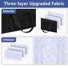 Collapsible Baseball Cap Storage Box, Large Capacity Cap Storage Bag, Can Hold 40 Hats, Suitable for Dormitory, Bedroom,1pc