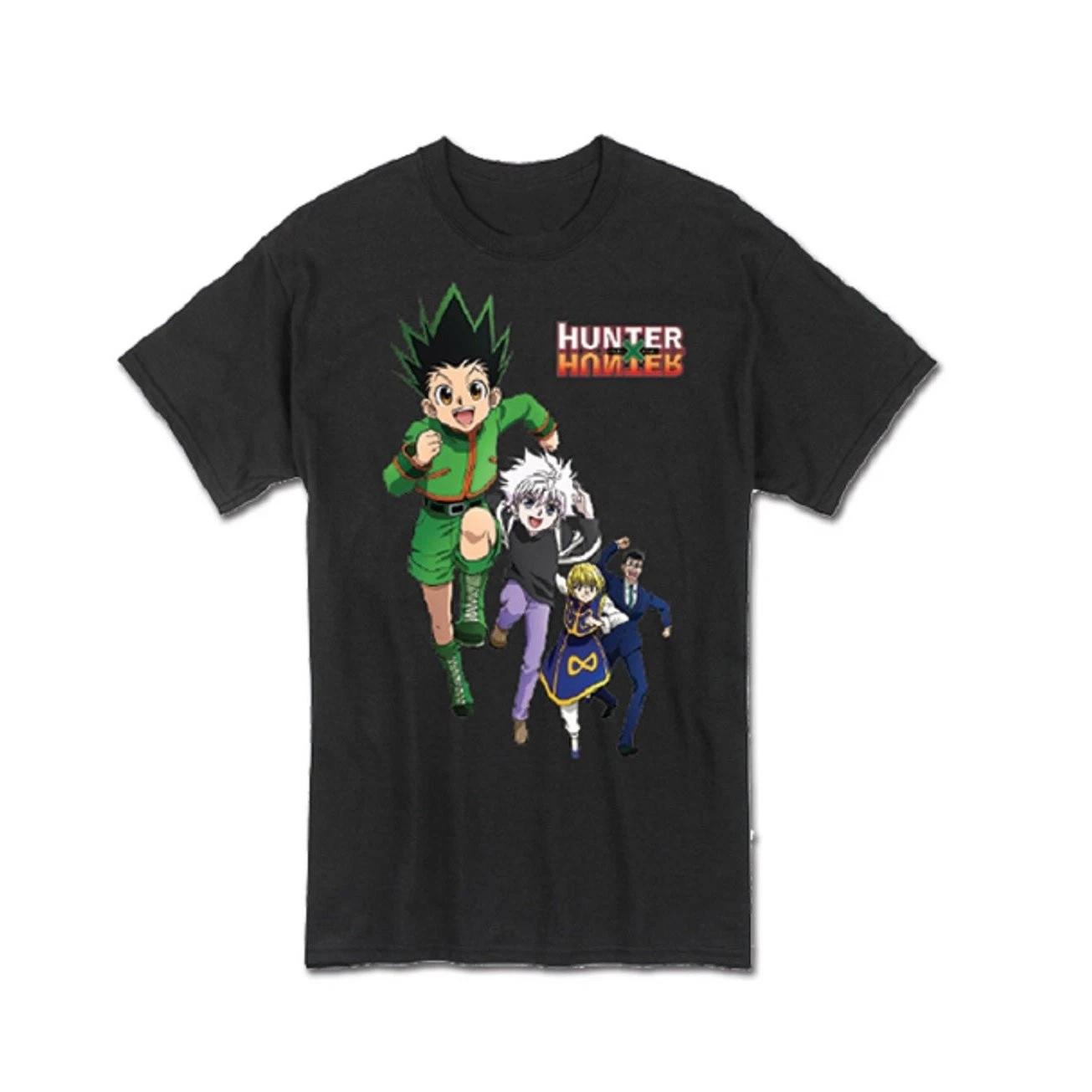 Hunter X Hunter Gon And Team Running Anime Adult T-Shirt L
