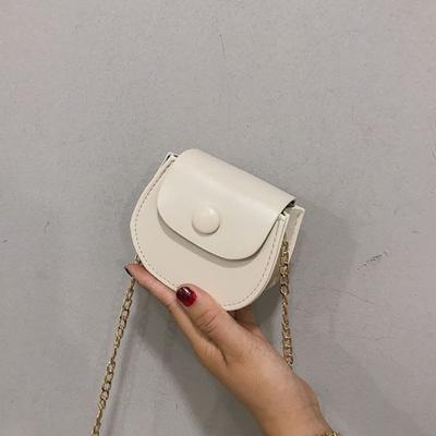 Mini Bag Women's Versatile New Trend Fashion Chain Saddle Bag Small Bag Shoulder Messenger Small Bag