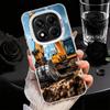 Excavating Machinery Cool Soft Phone Case for Xiaomi Redmi Note 13 14 15 Pro Plus 12S 12 11S 11 11T 10S 10 Shockproof Cover Back