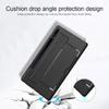 For Samsung Galaxy Tab S8 Case PU Leather Coated PC Tablet Cover with Back Kickstand