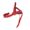 Guitar Capo Alloy Quick Tone Change Portable Instrument Accessory for Playing Performance Red