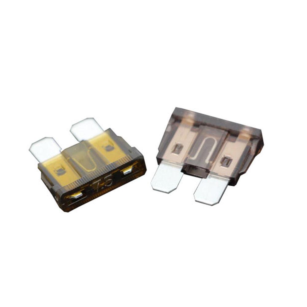 10pcs Medium Standard Blade Fuse Insert ZINC Pins 1A 2A 3A 5A 7.5A 10A 15A 20A 30A 40A 50A Refitted For Auto Car Truck Fuse Holders1