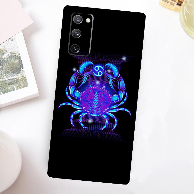 Zodiac Signs Case For Samsung Galaxy S22 S23 S24 Ultra Plus Note 10 20 S8 S9 S10 S20 FE S21 FE Cover