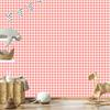 Wallpaper Fabric Pattern Soft Forms, Coral for Living Room and Bedroom 50x1000