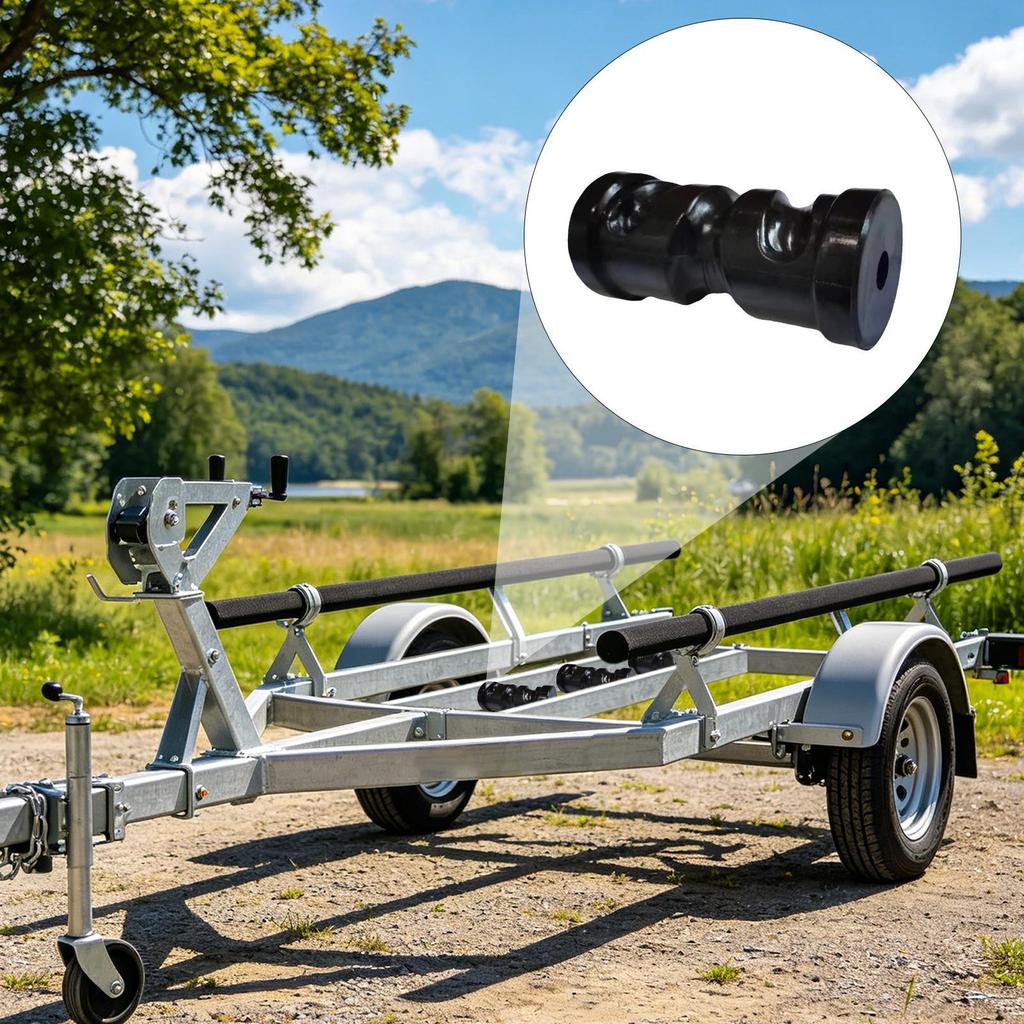 Keel Roller Support Easy Mount Replacement Parts 6/8inch Boat Trailer Guide Rollers For Loading Unloading Transport Centering