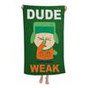 South Cartoon Parke Microfiber Beach Towel Absorbent Quick Dry Soft Yoga Swimming Resort Mountain Climbing Towel