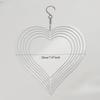 1pc DIY Wind Chimes Blank Ornaments Creative Garden Decorations Gift Idea